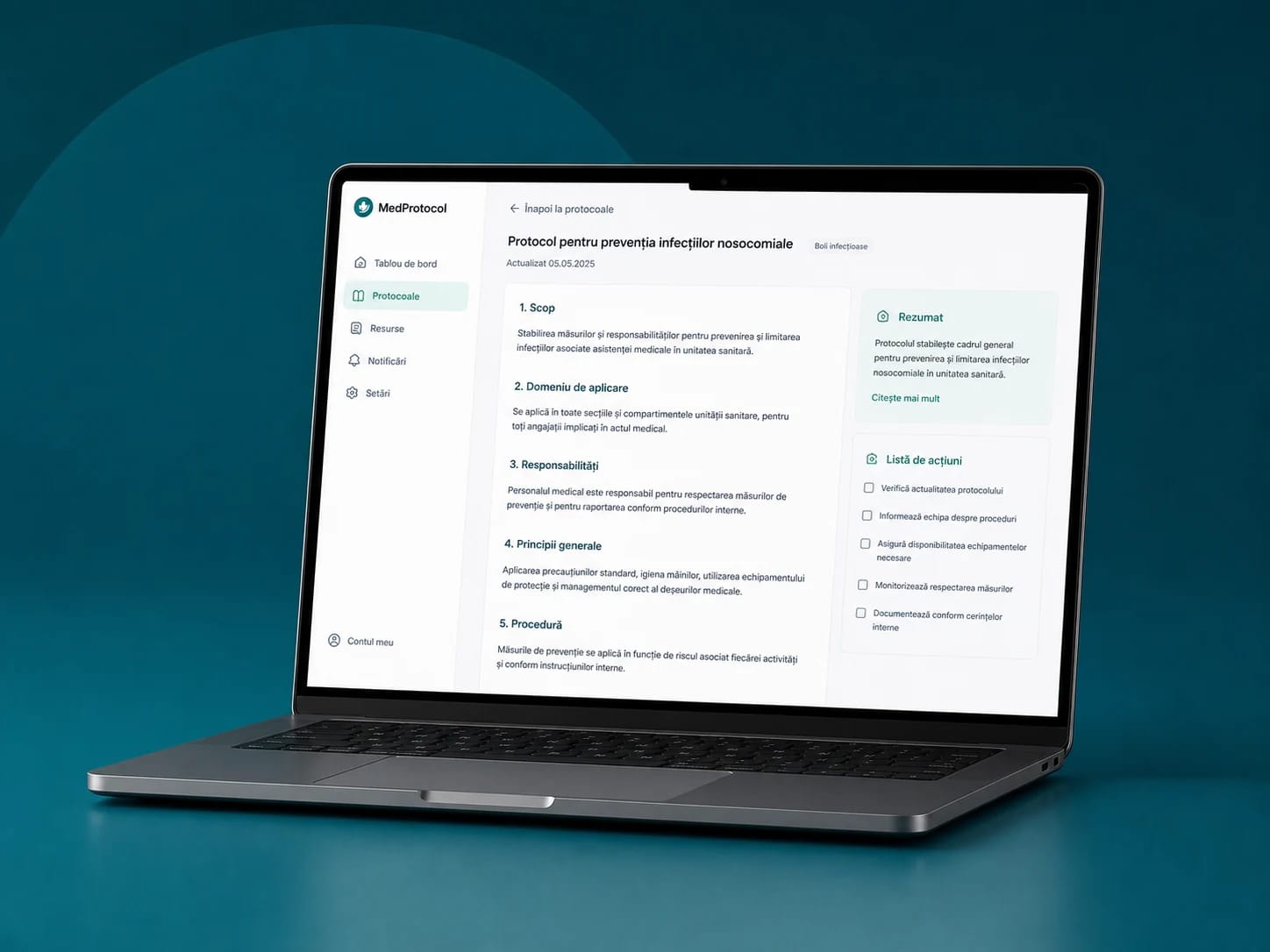 Funcțiile de căutare și asistență în protocoale din platforma MedProtocol