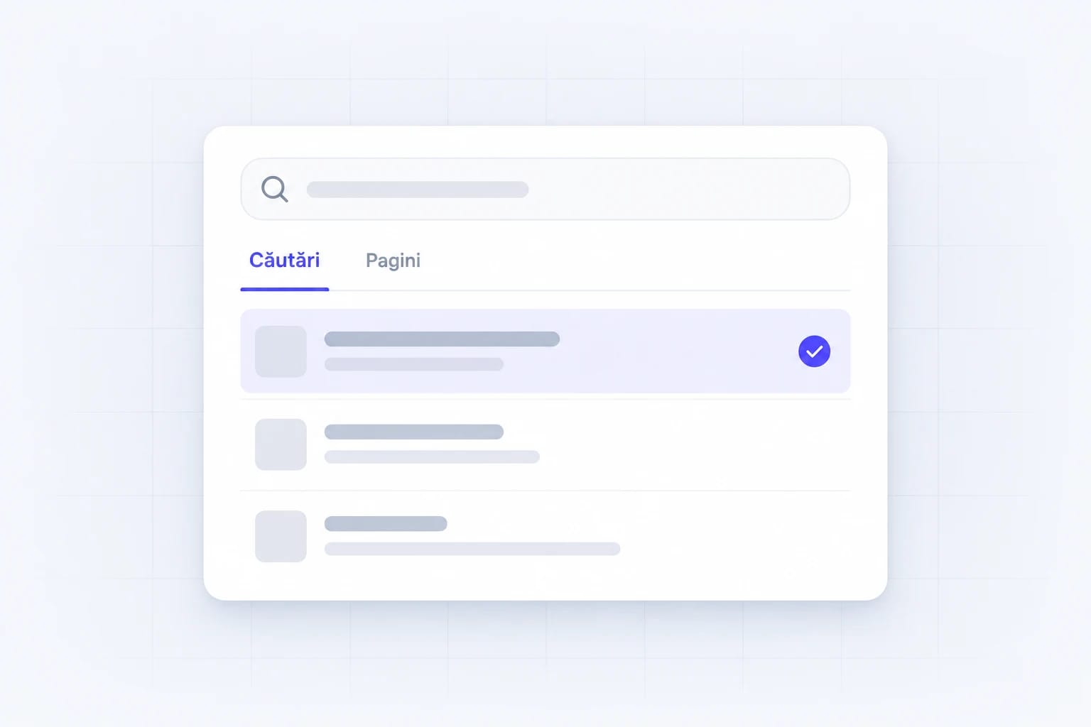 Rezultate din Search Console pentru paginile unui website de firmă, ilustrație Webmate