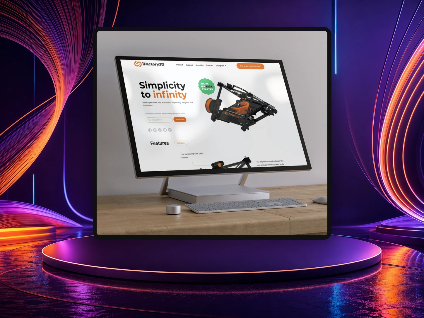 iFactory3D, sincronizare între dispozitive