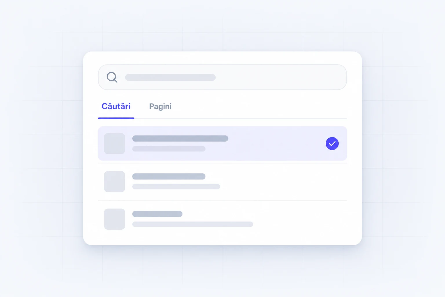 Ilustrație UI/UX pentru vizibilitatea paginilor în căutări