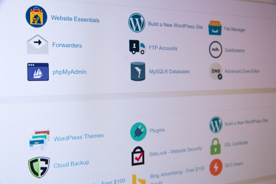Photo WordPress Dashboard