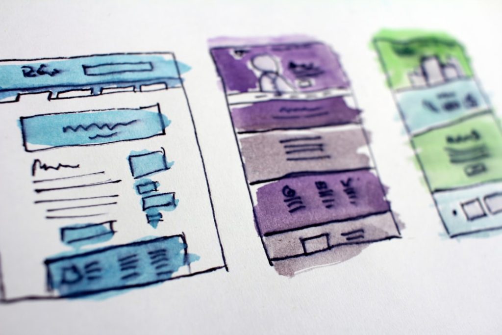 Photo Website layout