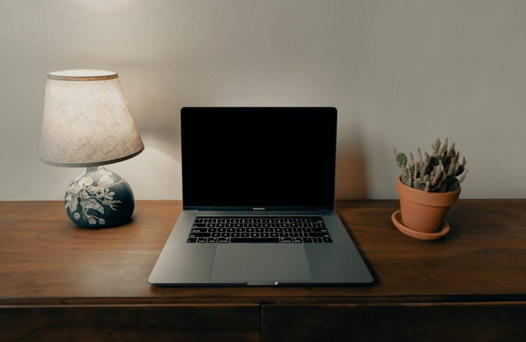 Photo Laptop, Website Template