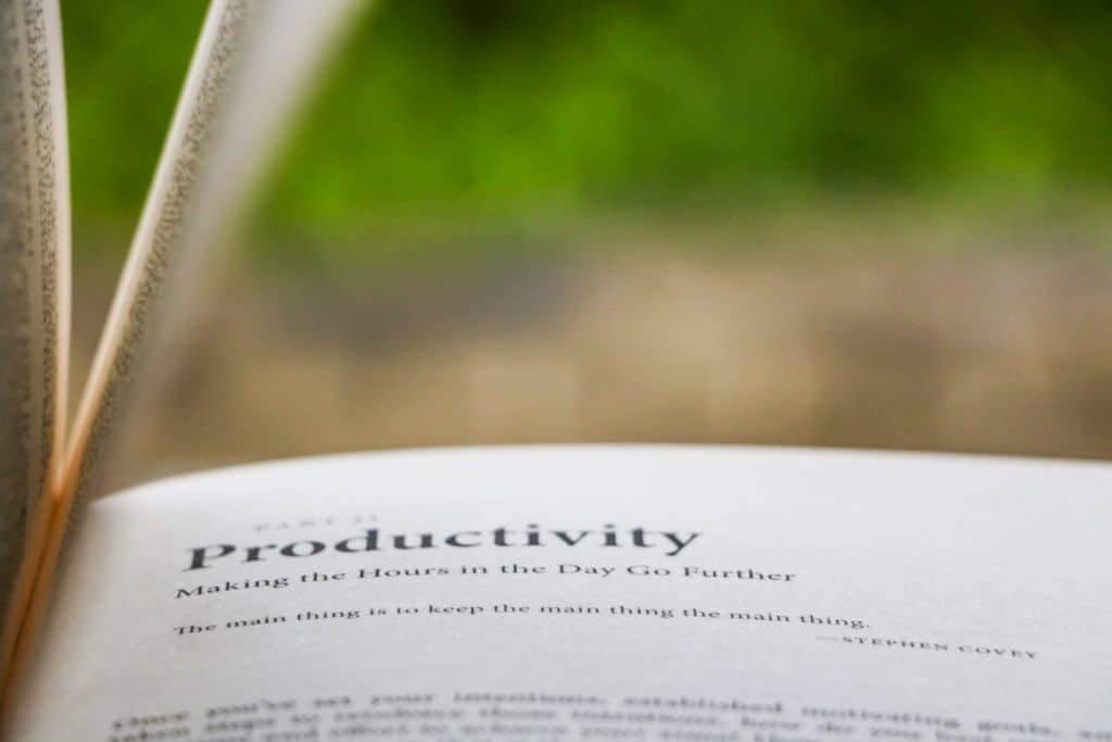 Photo Efficiency, productivity