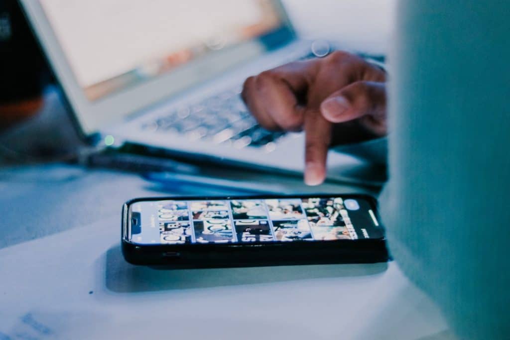 Photo Laptop, Social media